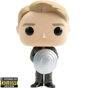 Funko Captain America with Prototype Shield Pop! Vinyl Figure - EE Exclu…